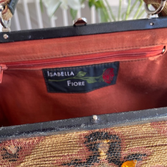 Original Isabella Fiore carpet bag purse - Picture 4 of 11